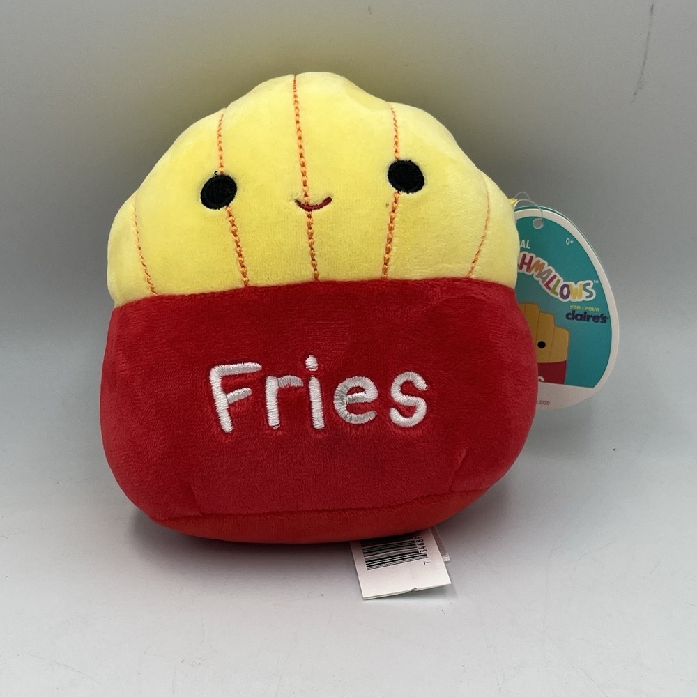 Squishmallows Floyd French Fries 5" 2022 Stuffed Animal Toy Kellytoy NWT